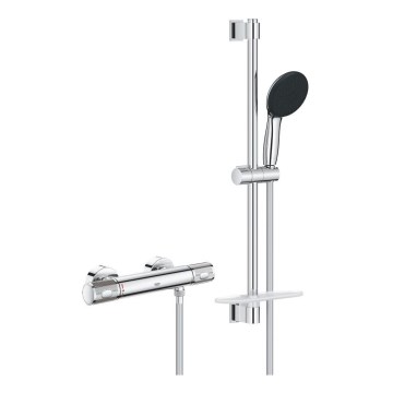 GROHE 34791001 - Set doccia termostatico PRECISION FEEL 600 mm cromato