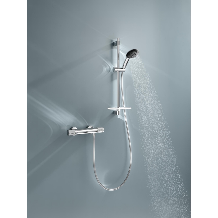 GROHE 34791001 - Set doccia termostatico PRECISION FEEL 600 mm cromato