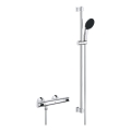 GROHE 34805001 - Set doccia con miscelatore termostatico PRECISION FLOW DN 15, finitura cromo lucido