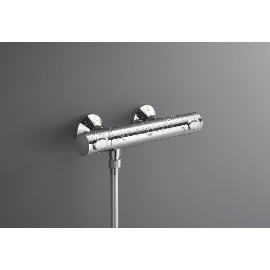 GROHE 34840000 - Miscelatore termostatico per doccia PRECISION DN 15 finitura cromata lucida