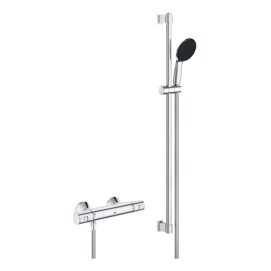 GROHE 34854001 - Miscelatore termostatico per doccia PRECISION START 900 mm cromato