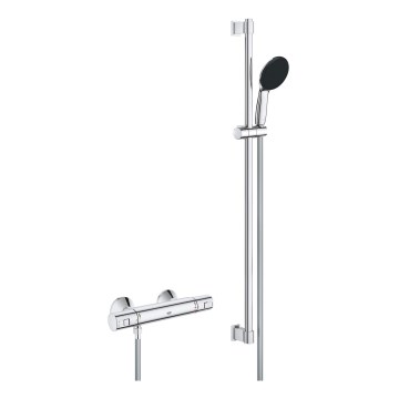 GROHE 34854001 - Set doccia con miscelatore termostatico PRECISION START 900 mm, cromo lucido
