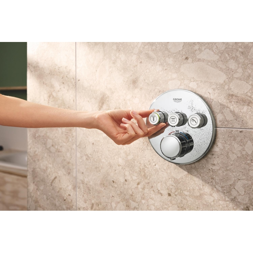 GROHE 34874000 - Sistema doccia PRECISION SMARTCONTROL 310 mm cromo lucido