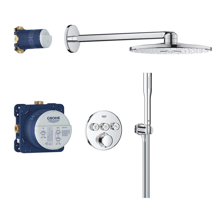 GROHE 34874000 - Sistema doccia PRECISION SMARTCONTROL da 310 mm, in cromo lucido