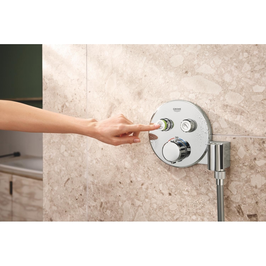 GROHE 34877000 - Sistema doccia VITALIO RAIN MONO 310 cromo lucido