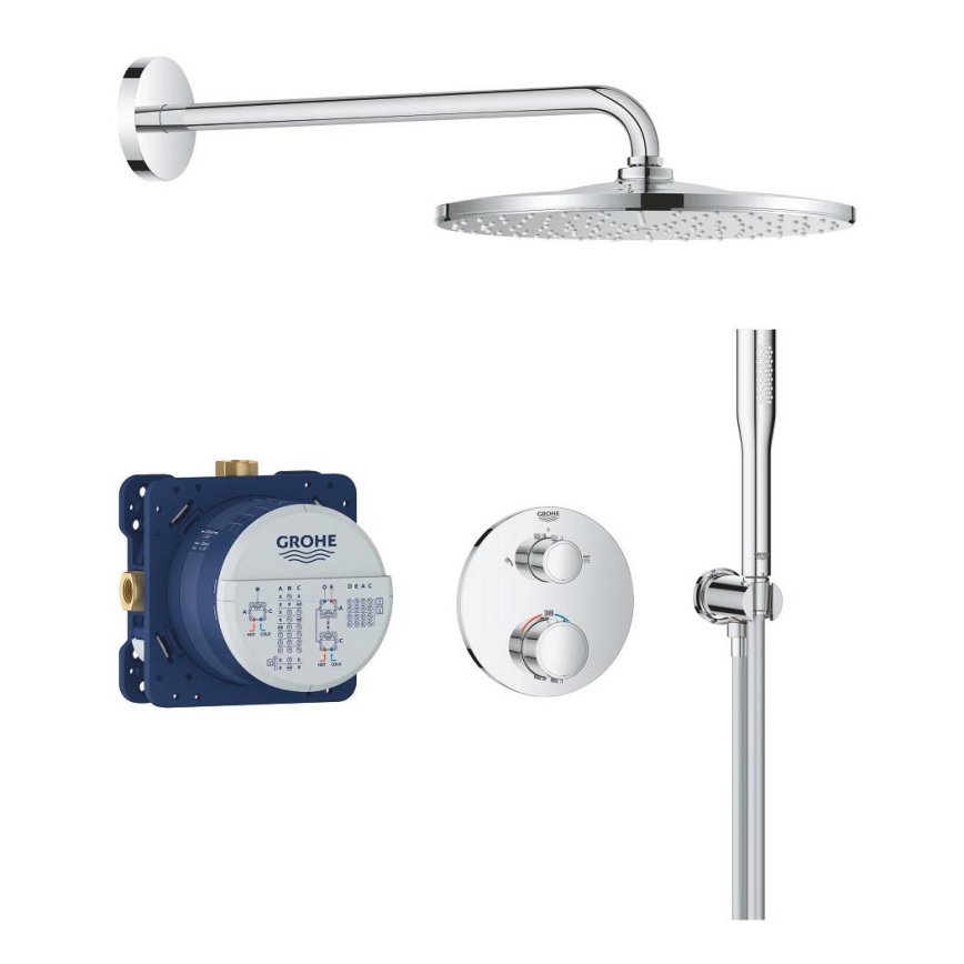 GROHE 34880000 - Miscelatore doccia da incasso statico GROHTHERM SMARTCONTROL cromo