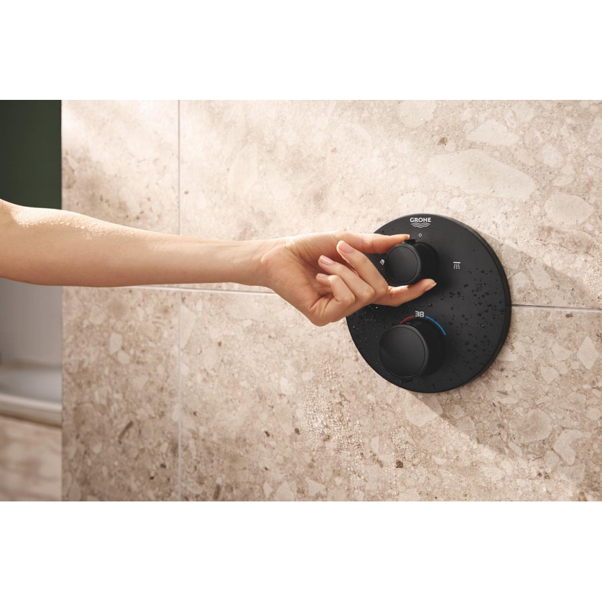 GROHE 348832430 - Kit doccia VITALIO START 250 mm nero