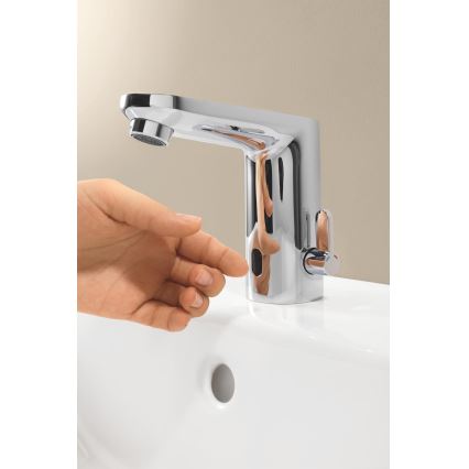 GROHE 36366002 - Miscelatore elettronico per lavabo GET E cromo lucido