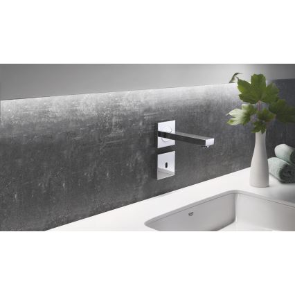 GROHE 36442000 - Miscelatore elettronico con sensore a infrarossi EUROCUBE E cromo lucido