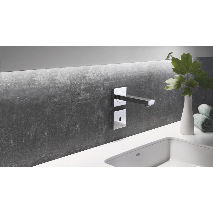 GROHE 36442000 - Miscelatore elettronico con sensore a infrarossi EUROCUBE E cromo lucido