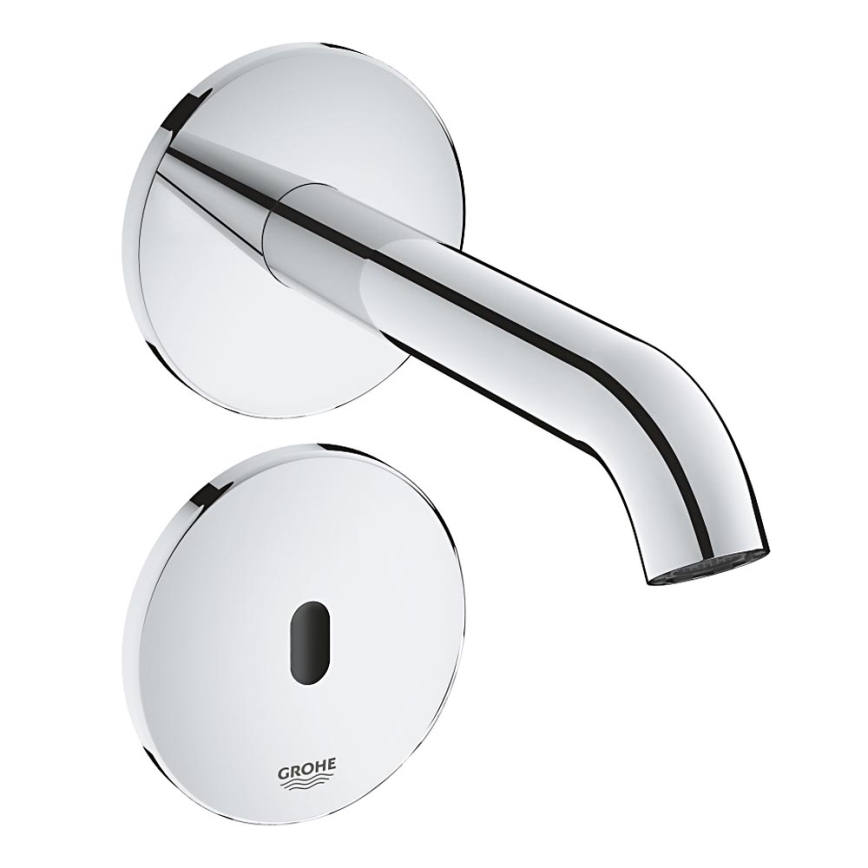 GROHE 36447000 - Miscelatore elettronico con sensore a infrarossi ESSENCE E 182 mm, cromo lucido
