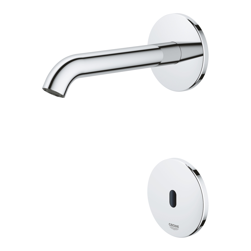GROHE 36447000 - Miscelatore elettronico con sensore a infrarossi ESSENCE E 182 mm, cromo lucido