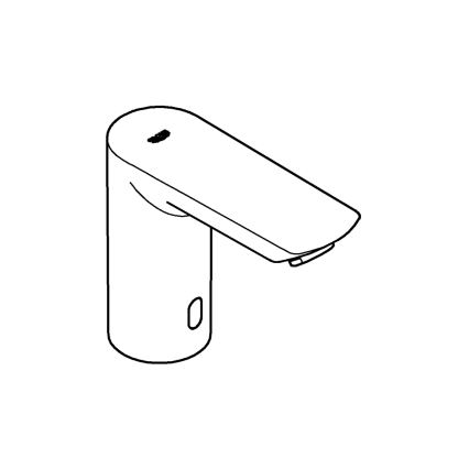GROHE 36452000 - Rubinetto elettronico per lavabo ad infrarossi BAU COSMOPOLITAN E cromo