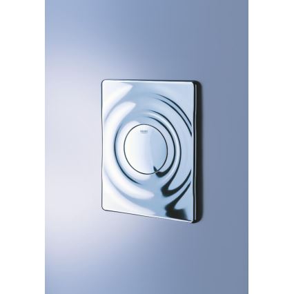 GROHE 37063000 - Pulsante di azionamento SURF 156 × 197 mm, cromo lucido