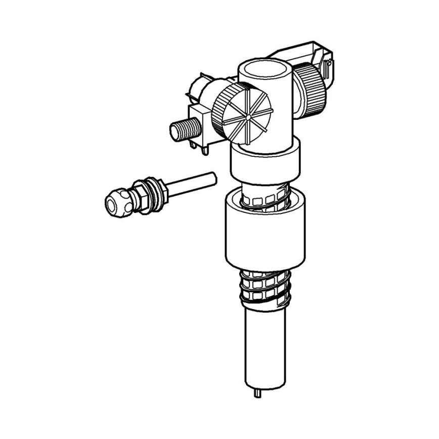 GROHE 37092000 - Valvola di riempimento 38” cromo lucido