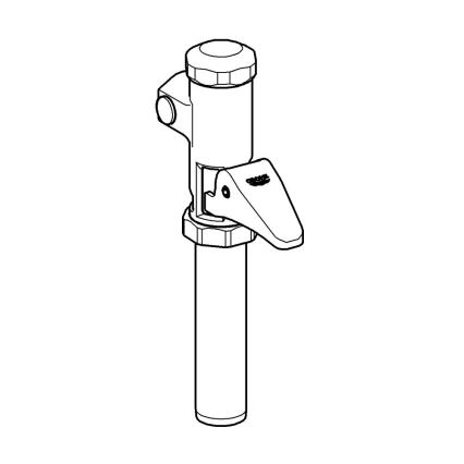 GROHE 37139000 - Valvola di scarico automatica DAL 34” in cromo lucido