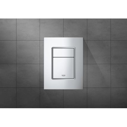 GROHE 37535000 - Pulsante di scarico SKATE COSMOPOLITAN S 130 × 172 mm cromo