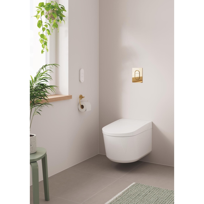 GROHE 37624GL0 - Placca di comando ARENA COSMOPOLITAN S 130 × 172 mm dorata