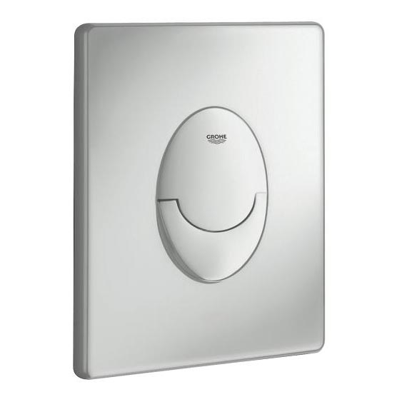 GROHE 38505P00 - Placca di comando SKATE AIR 156 × 197 mm cromo opaco