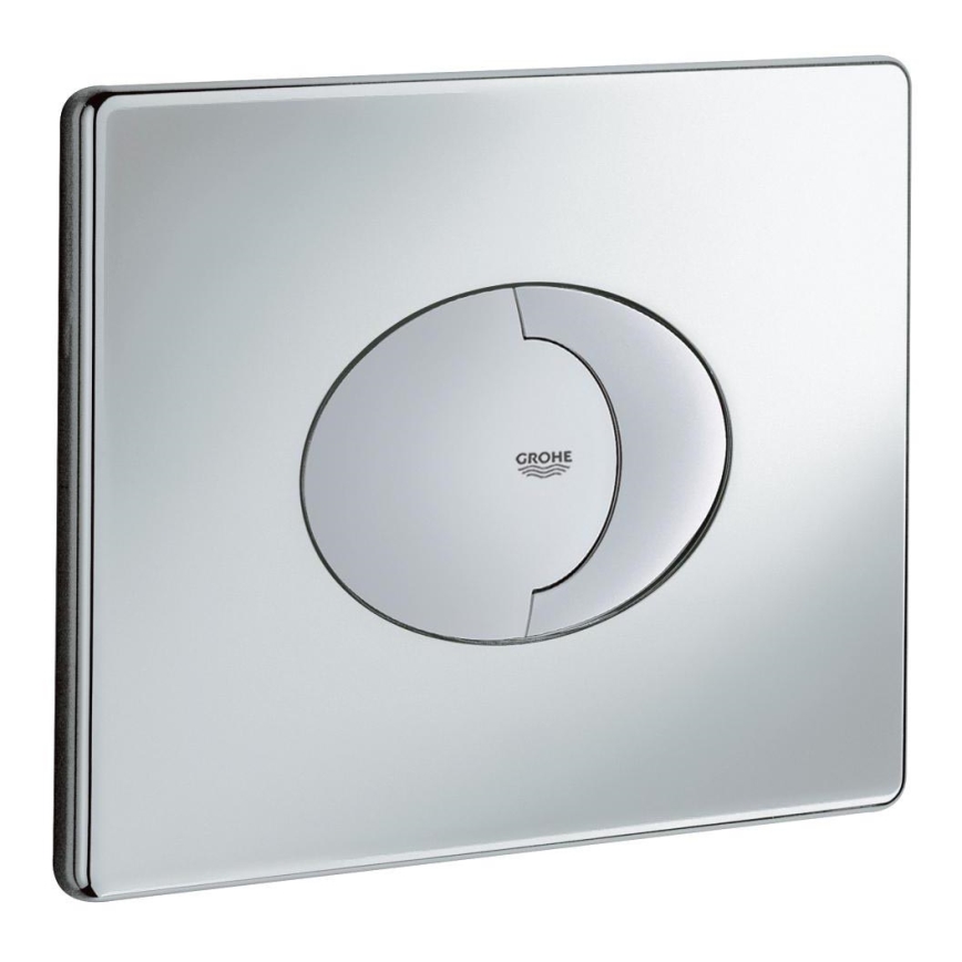 GROHE 38506000 - Pulsante di scarico SKATE AIR 156 × 197 mm cromo lucido