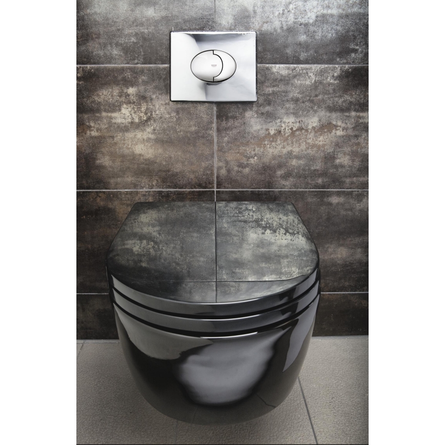 GROHE 38506000 - Pulsante di scarico SKATE AIR 156 × 197 mm cromo lucido