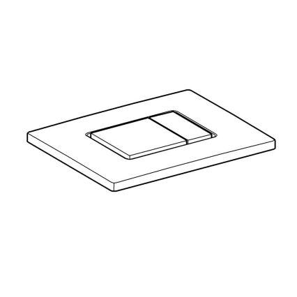 GROHE 38732DL0 - Placca di comando SKATE COSMOPOLITAN 156 × 197 mm in rame