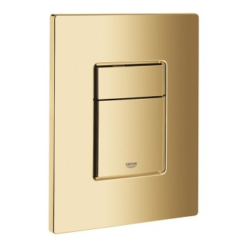 GROHE 38732GL0 - Placca di comando SKATE COSMOPOLITAN 156 × 197 mm, finitura oro