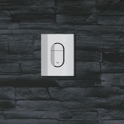 GROHE 38844000 - Pulsante di scarico ARENA COSMOPOLITAN 156 × 197 mm, finitura cromata