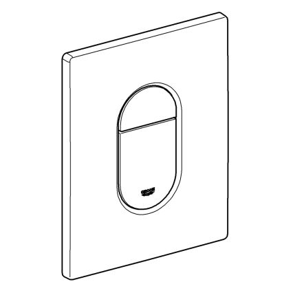 GROHE 38844SH0 - Pulsante di comando ARENA COSMOPOLITAN 156 × 197 mm bianco