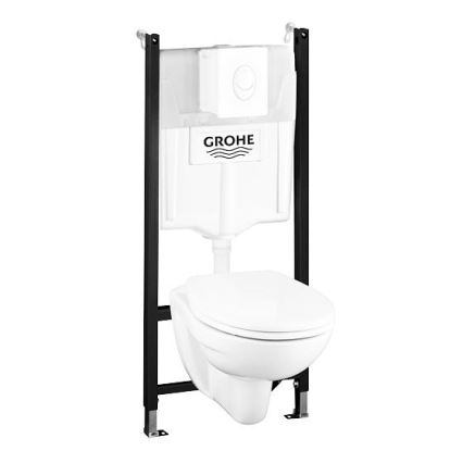 GROHE 39116000 - Set 4 in 1 SOLIDO COMPACT 1,13 m bianco Duro