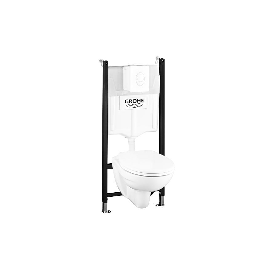 GROHE 39116000 - Set 4 in 1 SOLIDO COMPACT 1,13 m bianco Duro