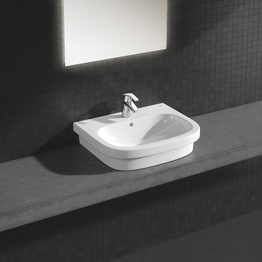 GROHE 39337000 - Lavabo da appoggio EURO CERAMIC 600 × 480 mm ceramica/bianco