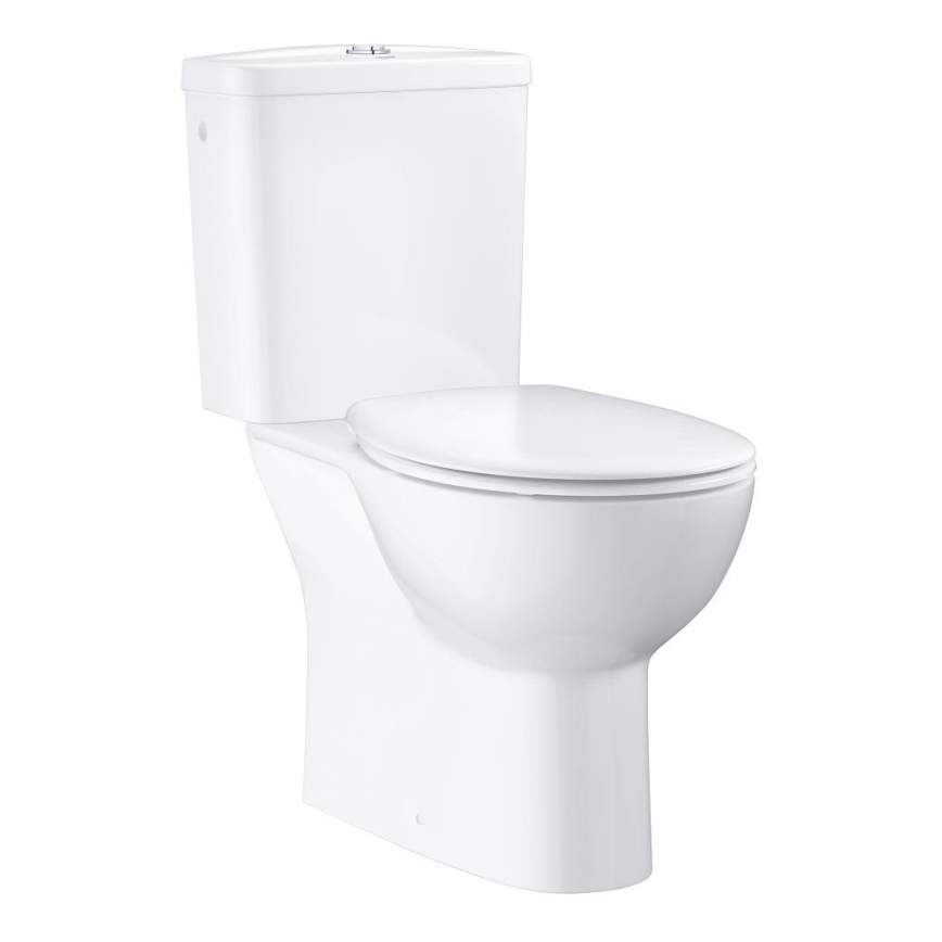 GROHE 39346000 - Vaso WC a pavimento BAU con scarico verticale, ceramica/bianco