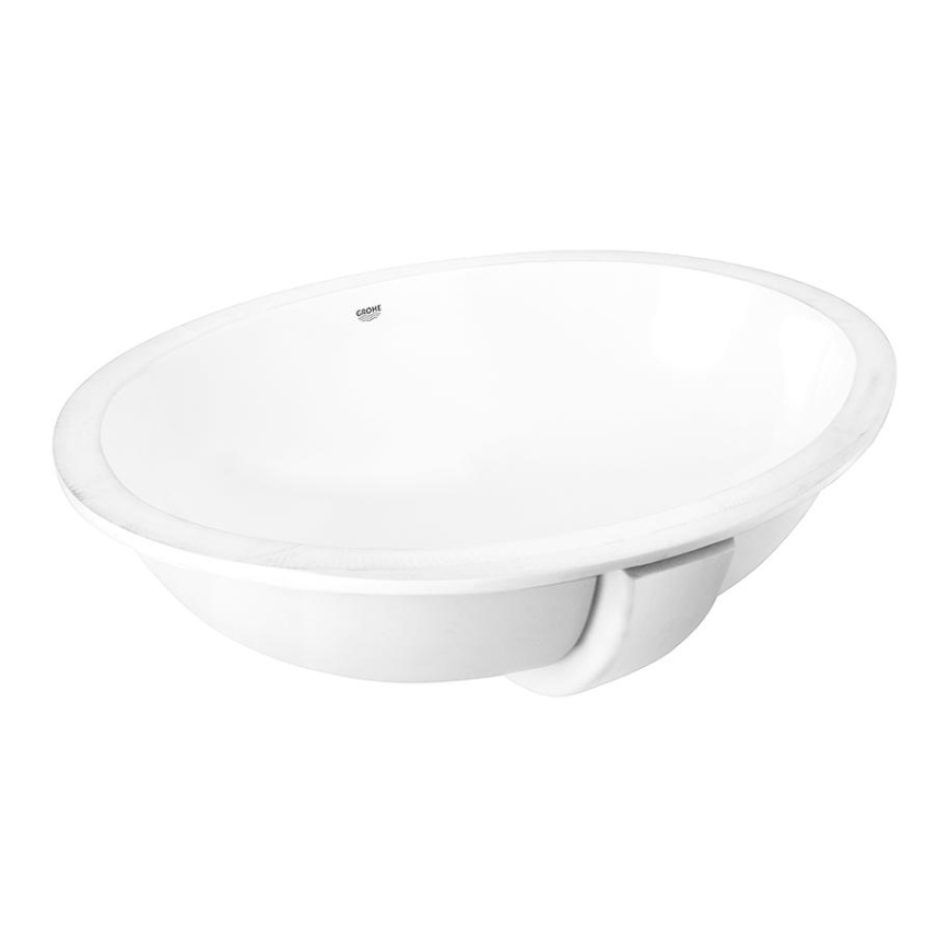 GROHE 39423000 - Lavabo da incasso BAU CERAMIC 560 × 420 mm ceramica/bianco