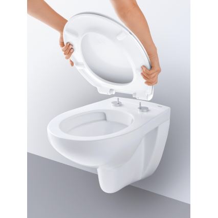 GROHE 39427000 - WC sospeso BAU CERAMIC 368 x 531 mm in ceramica, bianco