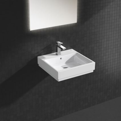 GROHE 3947400H - Lavabo CUBE CERAMIC 500 × 490 mm ceramica/bianco
