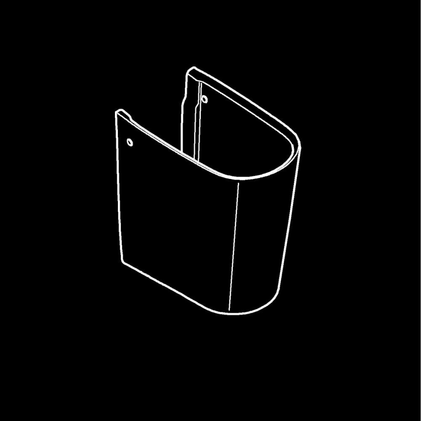 GROHE 39570000 - Mezza colonna ESSENCE 320 × 319 mm ceramica/bianco