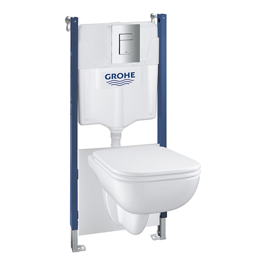 GROHE 39816000 - Set per WC SOLIDO COMPACT 1,13 m in ceramica, bianco