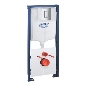 GROHE 39930000 - Set 4 in 1 per WC SOLIDO 1,13 m, cromo lucido