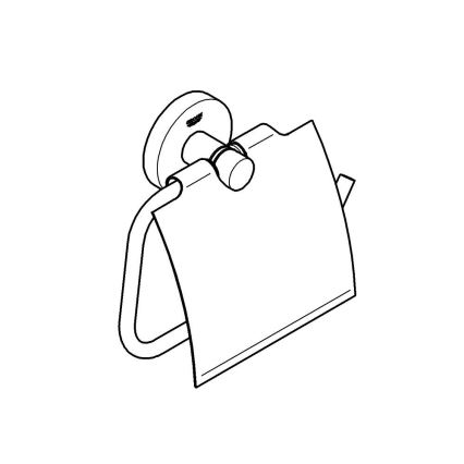 GROHE 40367001 - Porta rotolo per carta igienica ESSENTIALS 167 x 119 mm cromo lucido