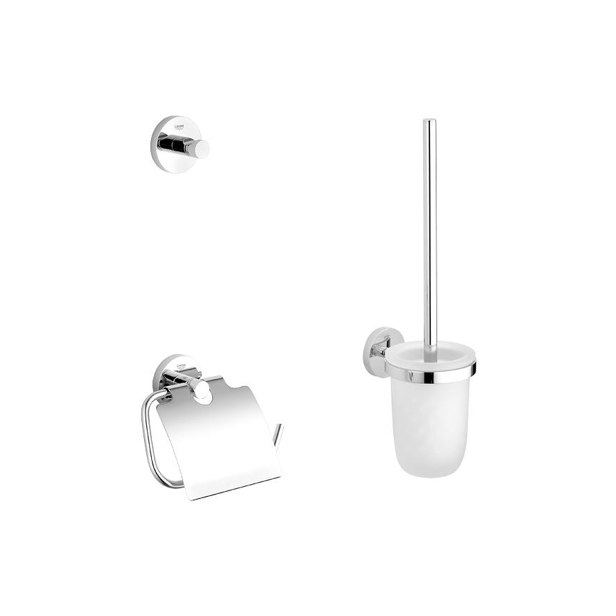 GROHE 40407001 - Set di accessori ESSENTIALS, cromo lucido