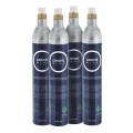 GROHE 40422000 - Bombola di carbonazione GROHE BLUE 425 g CO2 (4 pezzi) in acciaio inox