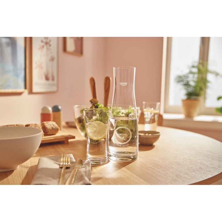 GROHE 40437000 - Set da 6 bicchieri BLUE 250 ml in cristallo/trasparente