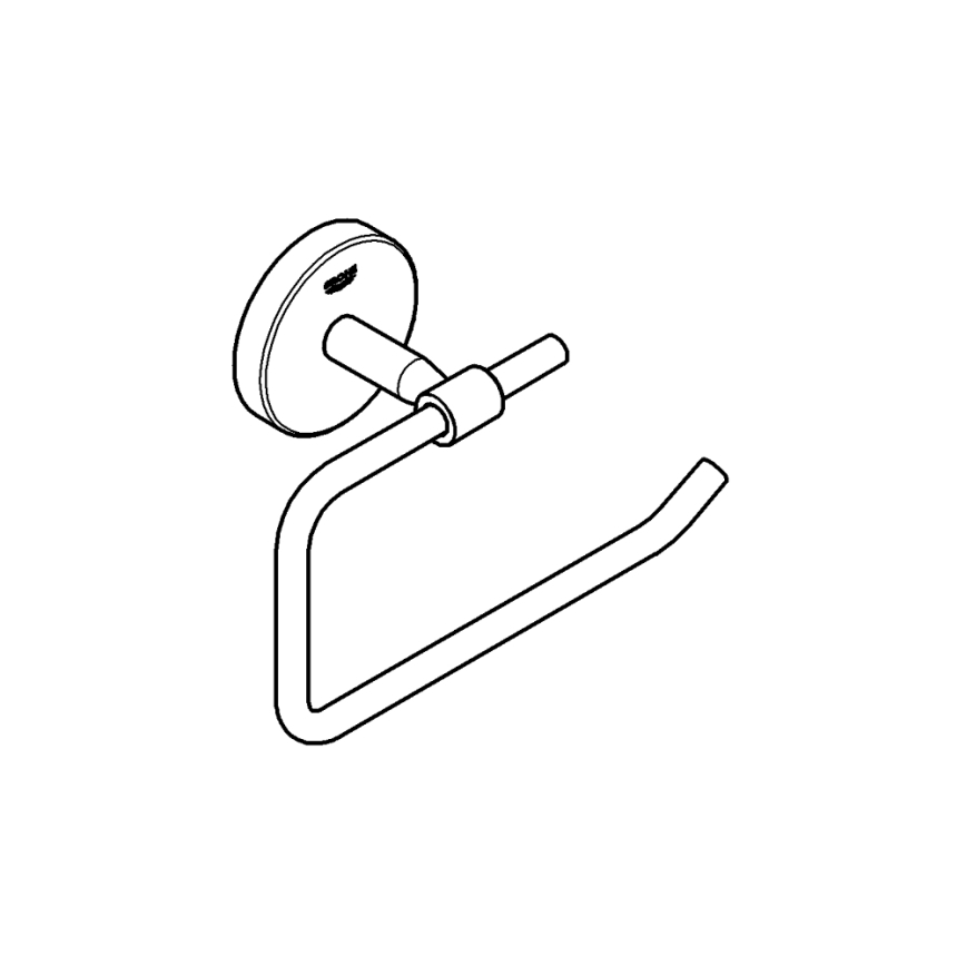 GROHE 40457001 - Porta carta igienica BAUCOSMOPOLITAN cromo lucido