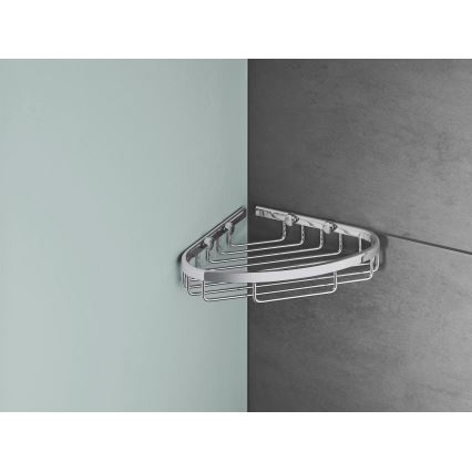 GROHE 40663001 - Portasapone a rete BAUCOSMOPOLITAN in cromo lucido