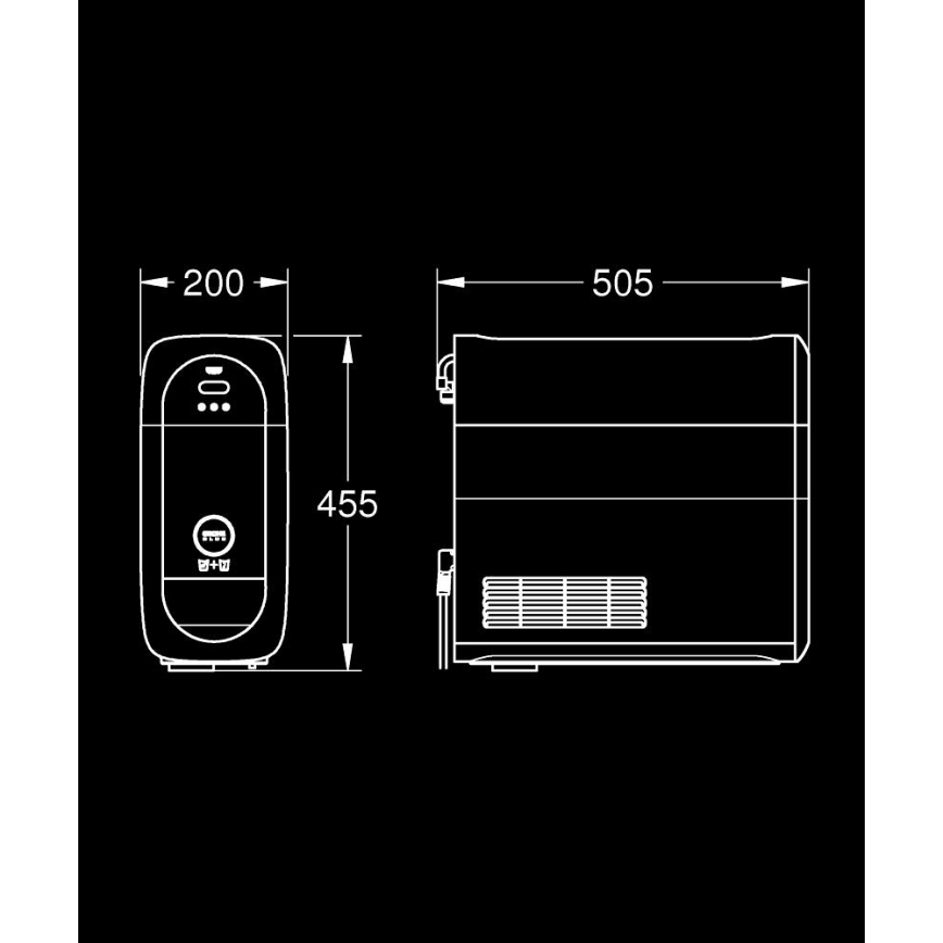 GROHE 40711001 - Unità di raffreddamento BLUE HOME bianca