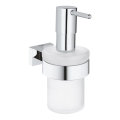 GROHE 40756001 - Dispenser per sapone liquido ESSENTIALS CUBE 160 ml cromo lucido