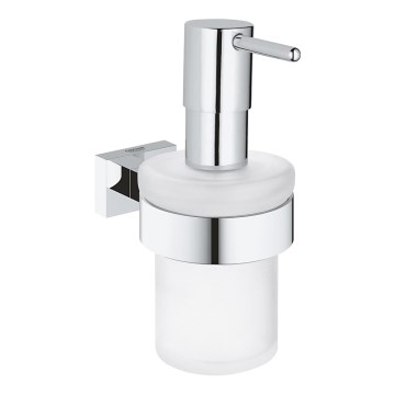 GROHE 40756001 - Dispenser per sapone liquido ESSENTIALS CUBE 160 ml cromo lucido