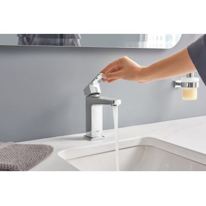 GROHE 40756001 - Dispenser per sapone liquido ESSENTIALS CUBE 160 ml cromo lucido