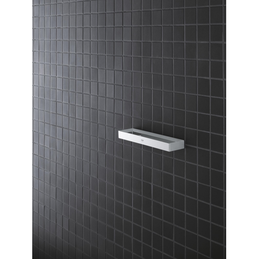 GROHE 40766000 - Porta asciugamani SELECTION CUBE 25 × 6 × 1,5 cm cromo lucido